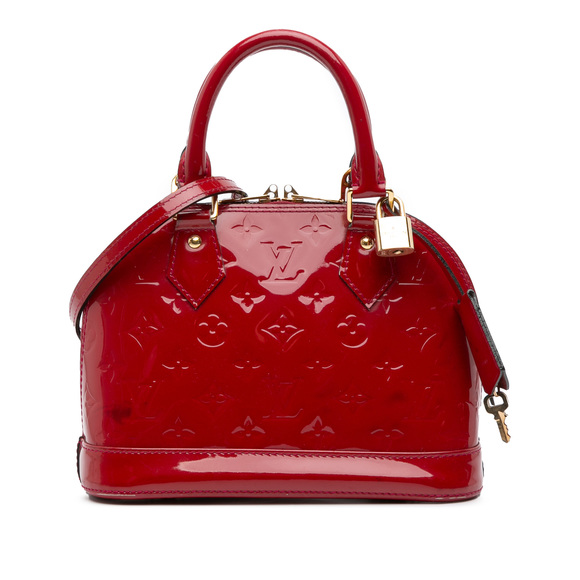 Pre-Loved Louis Vuitton Monogram Vernis Alma BB - Picture 1 of 10